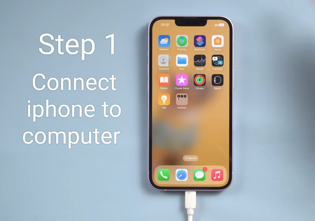 Repair your Iphone Step 1