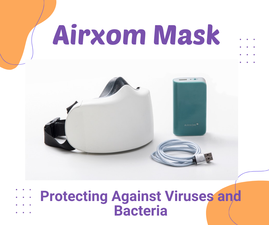 9. Airxom Mask Protecting Against Viruses and Bacteria %