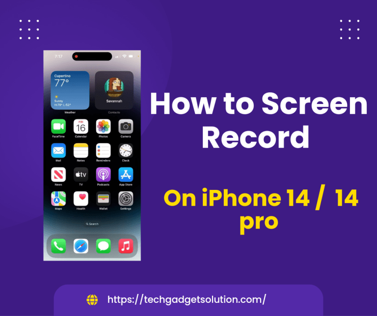 How to Screen Record on iPhone 14 14 Pro
