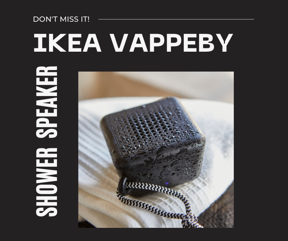 IKEA VAPPEBY Shower Speaker Music in the Shower %